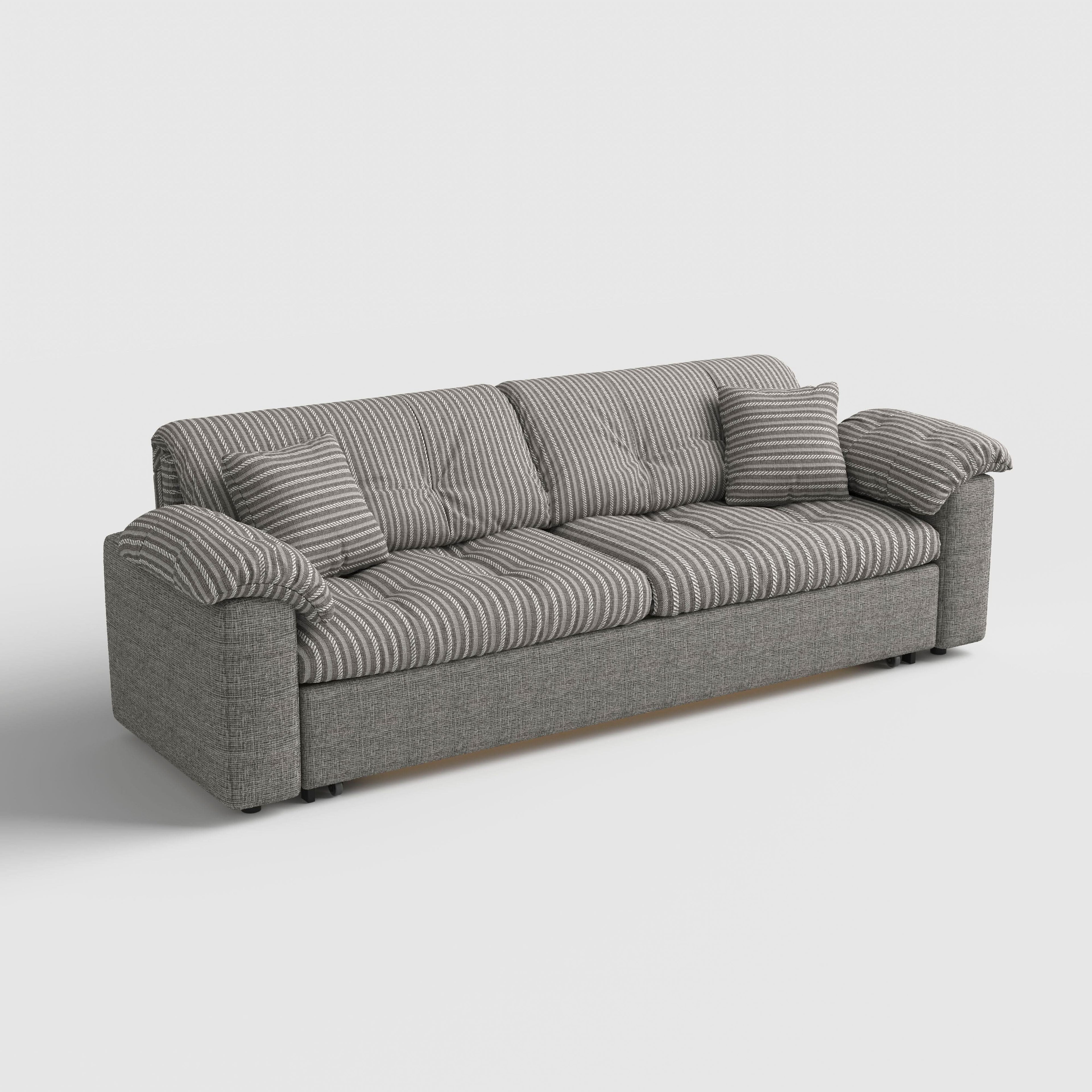 Cottonfy Multifunctional Sleeper Pull Out 2 Seater Sofa Bed with Storage Space