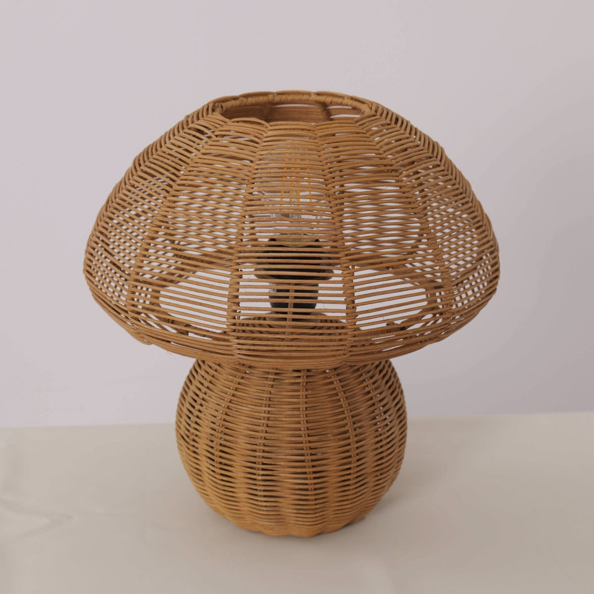 Lightsin Handcrafted Mushroom-Shaped Table Lamp for Home Decor