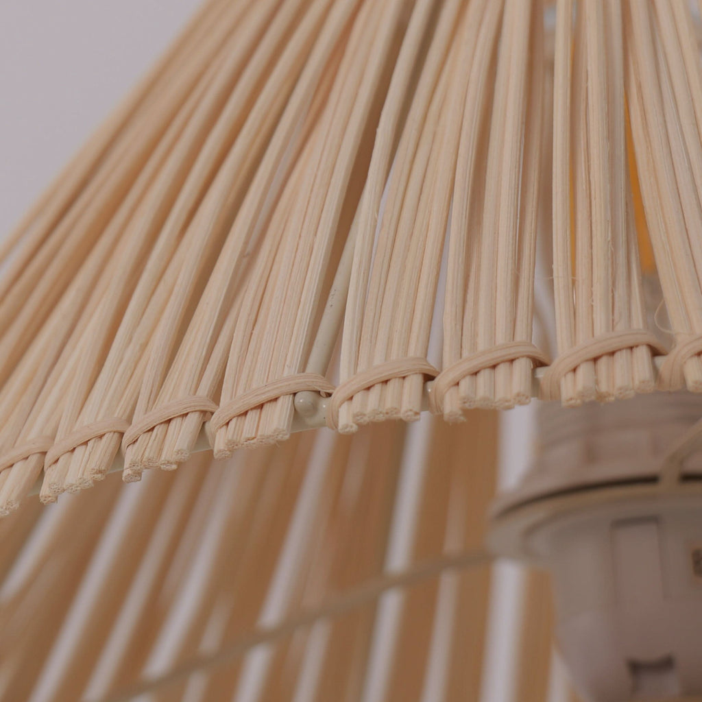 Lightsin Eco-friendly Handwoven Rattan Table Lamp