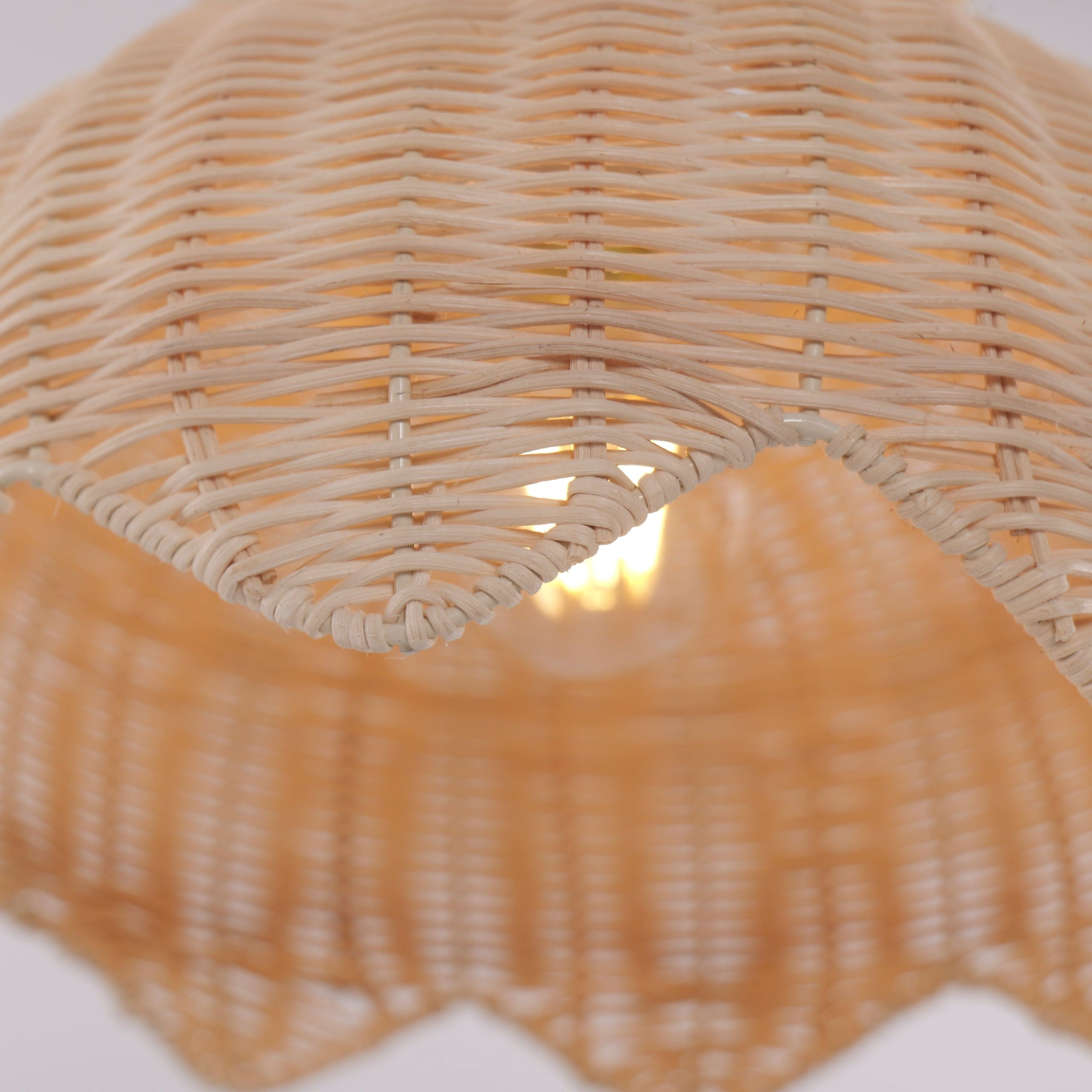 Lightsin Handwoven Paper Rope Pendant Light for a Natural & Cozy Ambiance