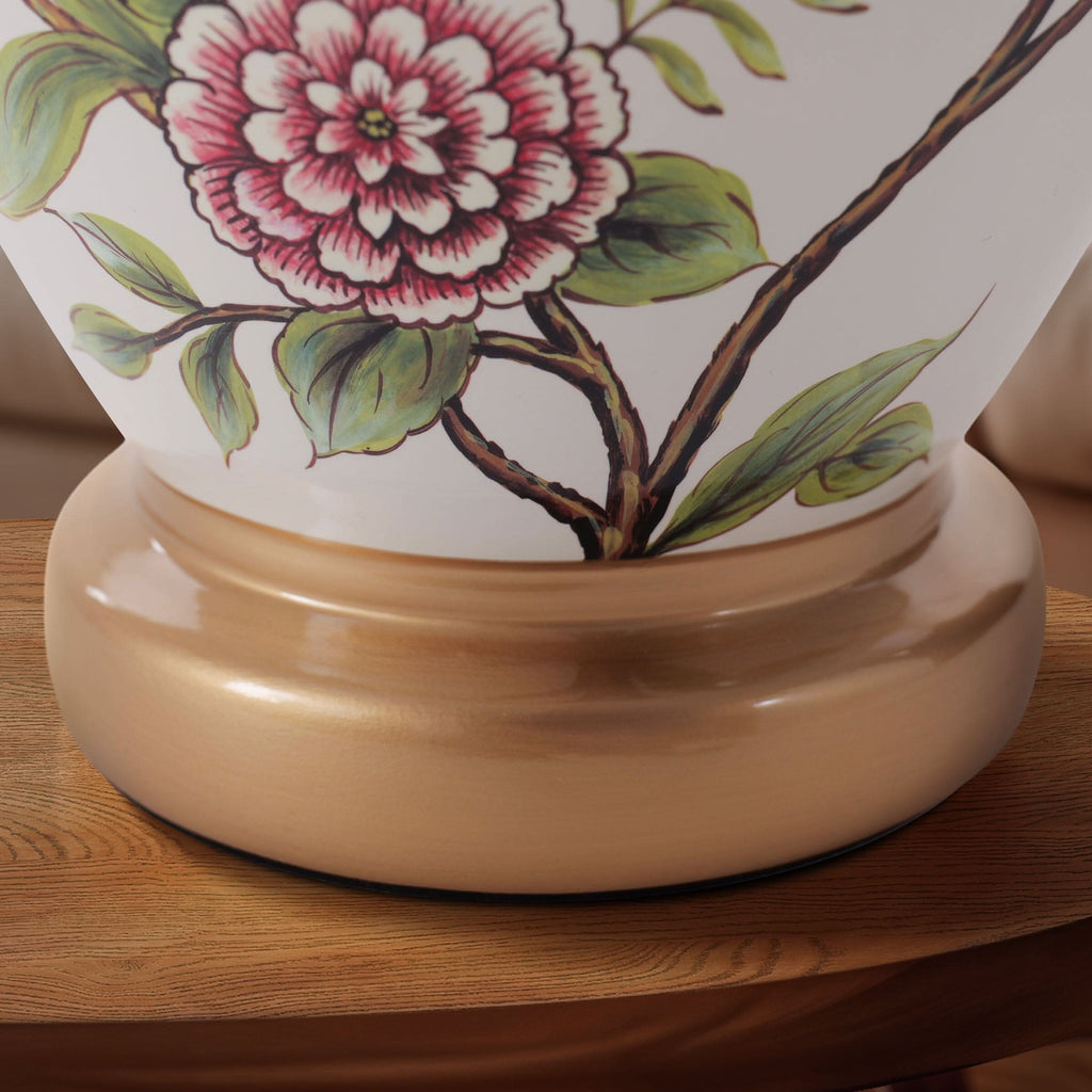 Lightsin Chinoiserie Hand-Painted Ceramic Table Lamp Collection