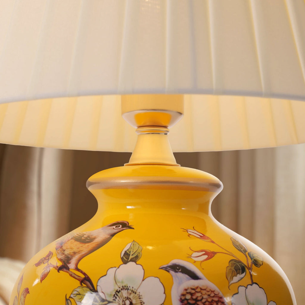 Lightsin Chinoiserie Hand-Painted Ceramic Table Lamp Collection