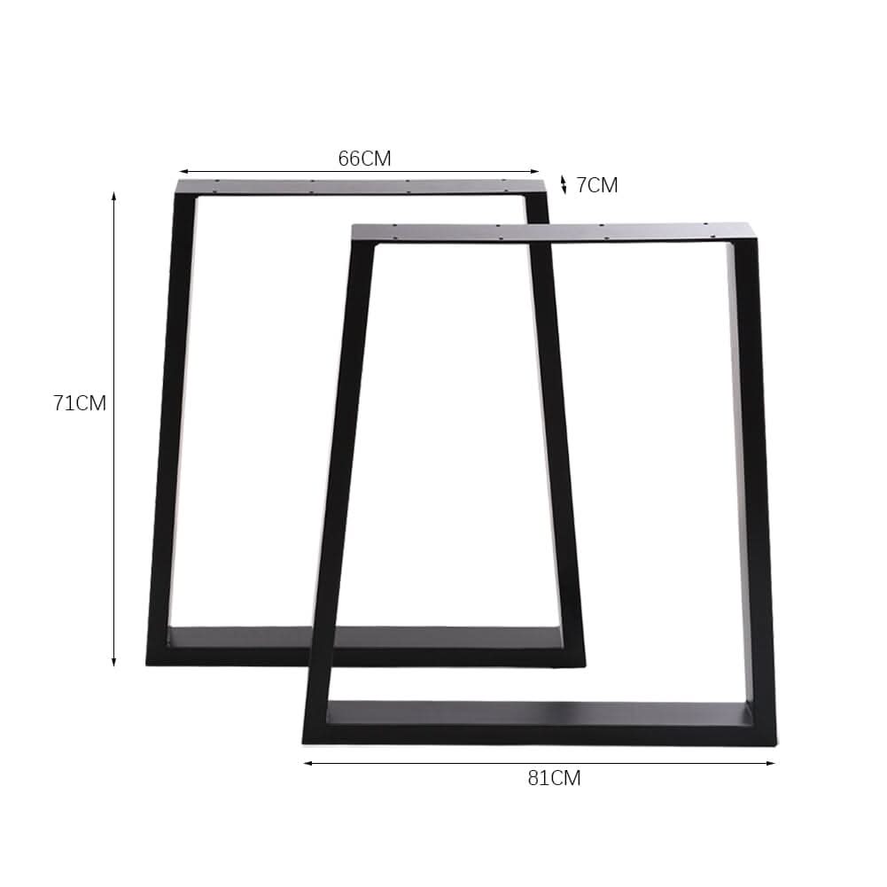 71cm H Set of 2 Metal Table Legs Heavy Duty Industrial DIY Furniture Legs
