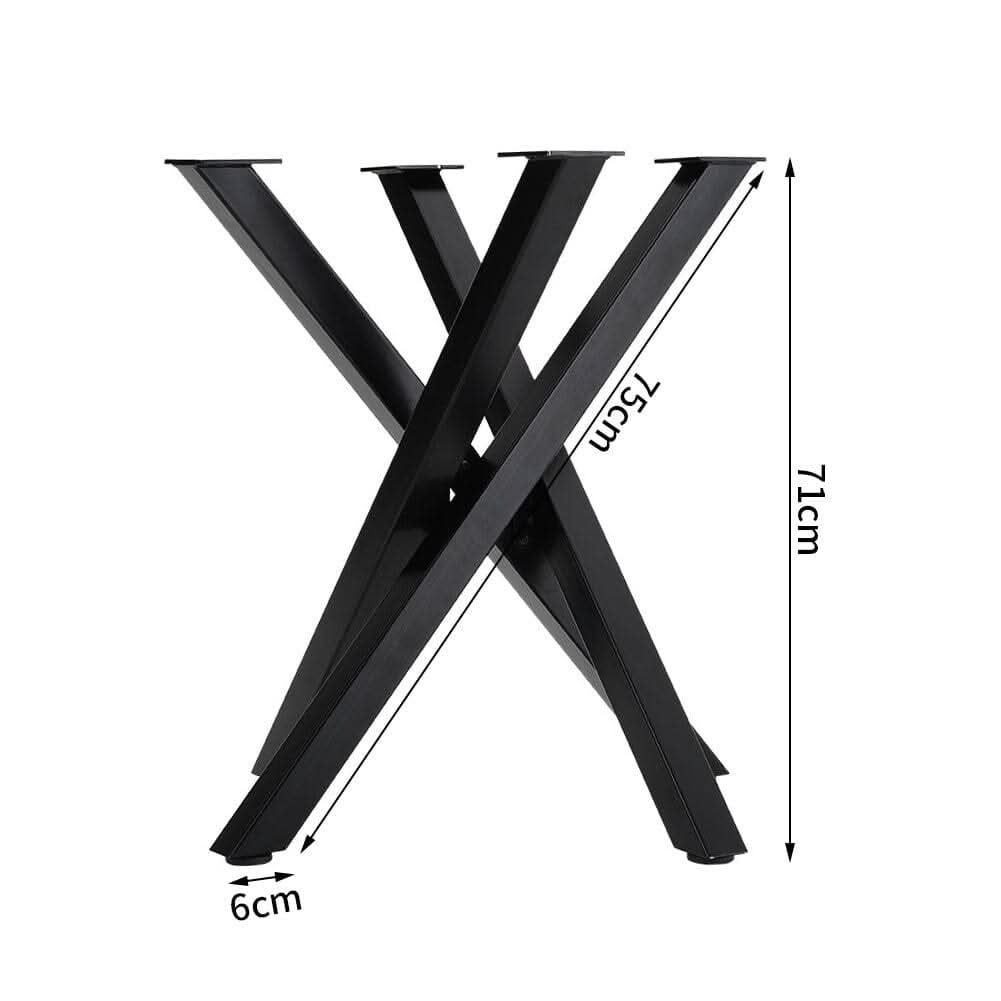 Criss Cross Metal Coffee Table Legs Replacement