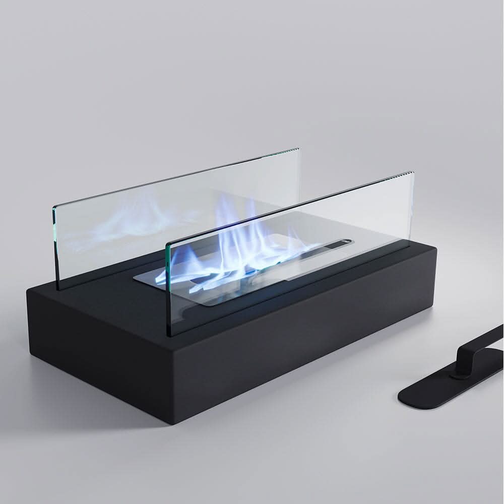 Tabletop Bio Ethanol Fireplace – Real Flame | Portable Indoor & Outdoor Use