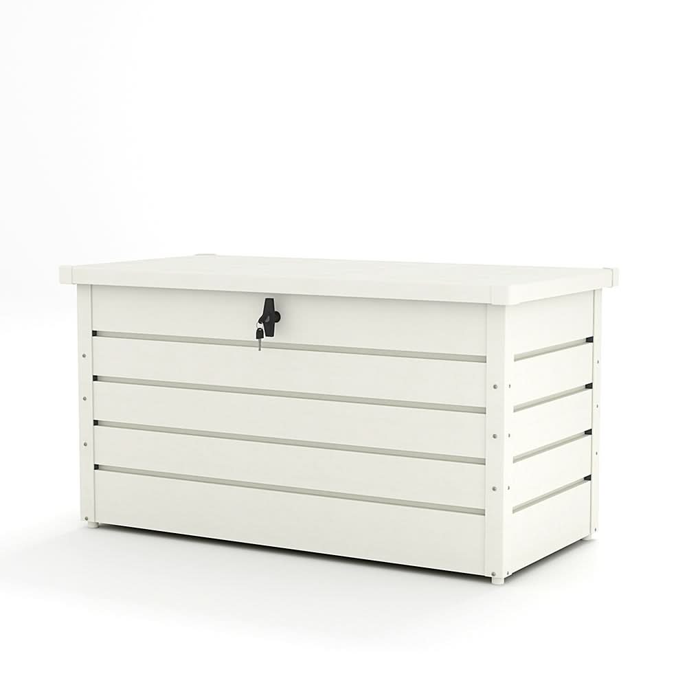 350L Steel Garden Steel Box  Patio Waterproof Storage Box