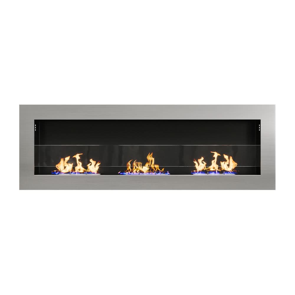 35/47 Inch Bio Ethanol Fireplace Wall Mounted Fireplaces Easy Installation