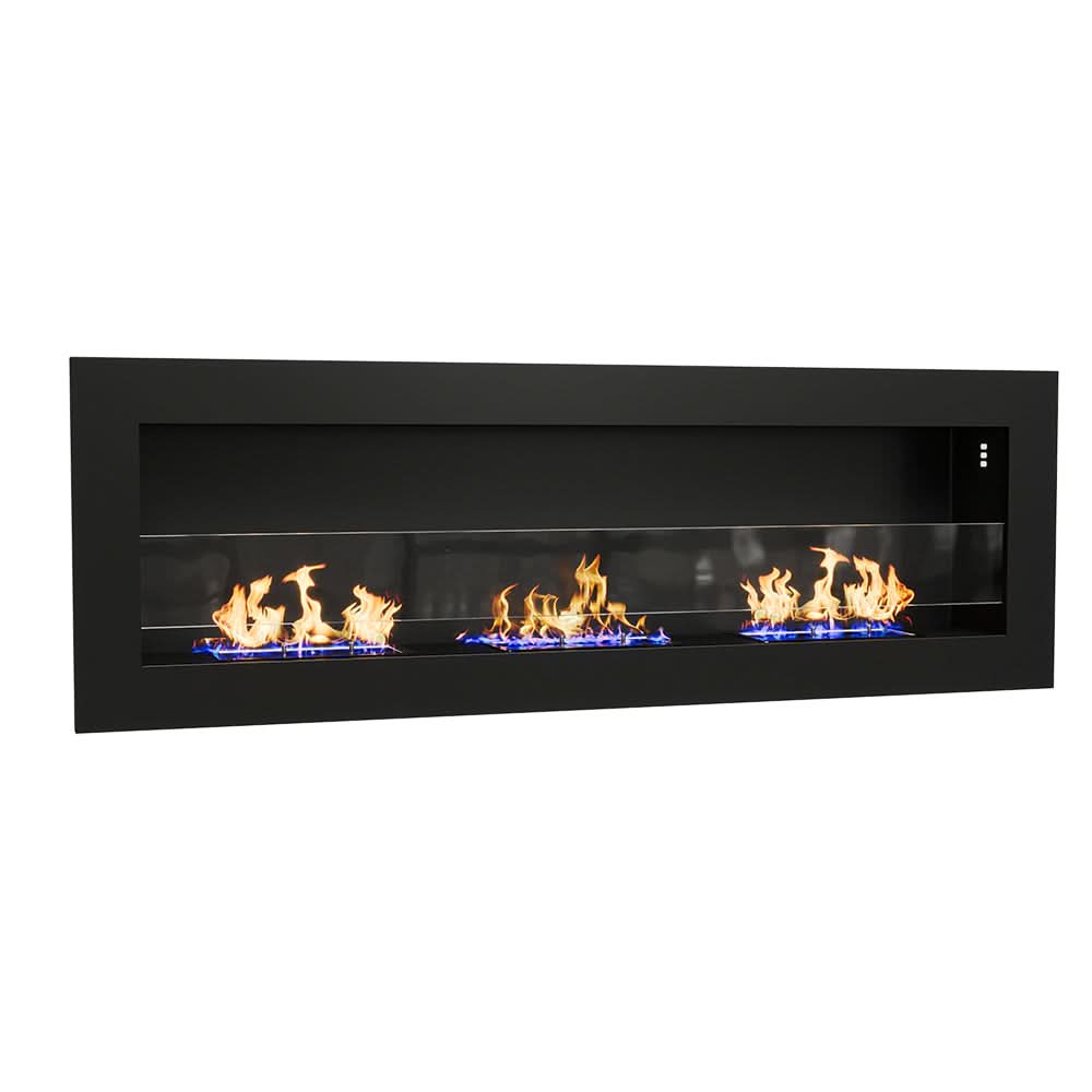 35/47 Inch Bio Ethanol Fireplace Wall Mounted Fireplaces Easy Installation