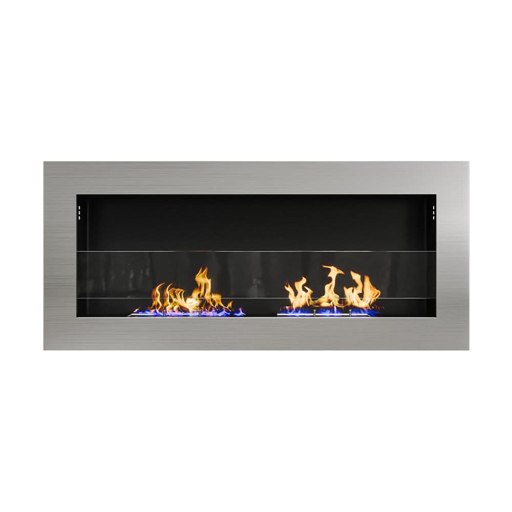 35/47 Inch Bio Ethanol Fireplace Wall Mounted Fireplaces Easy Installation