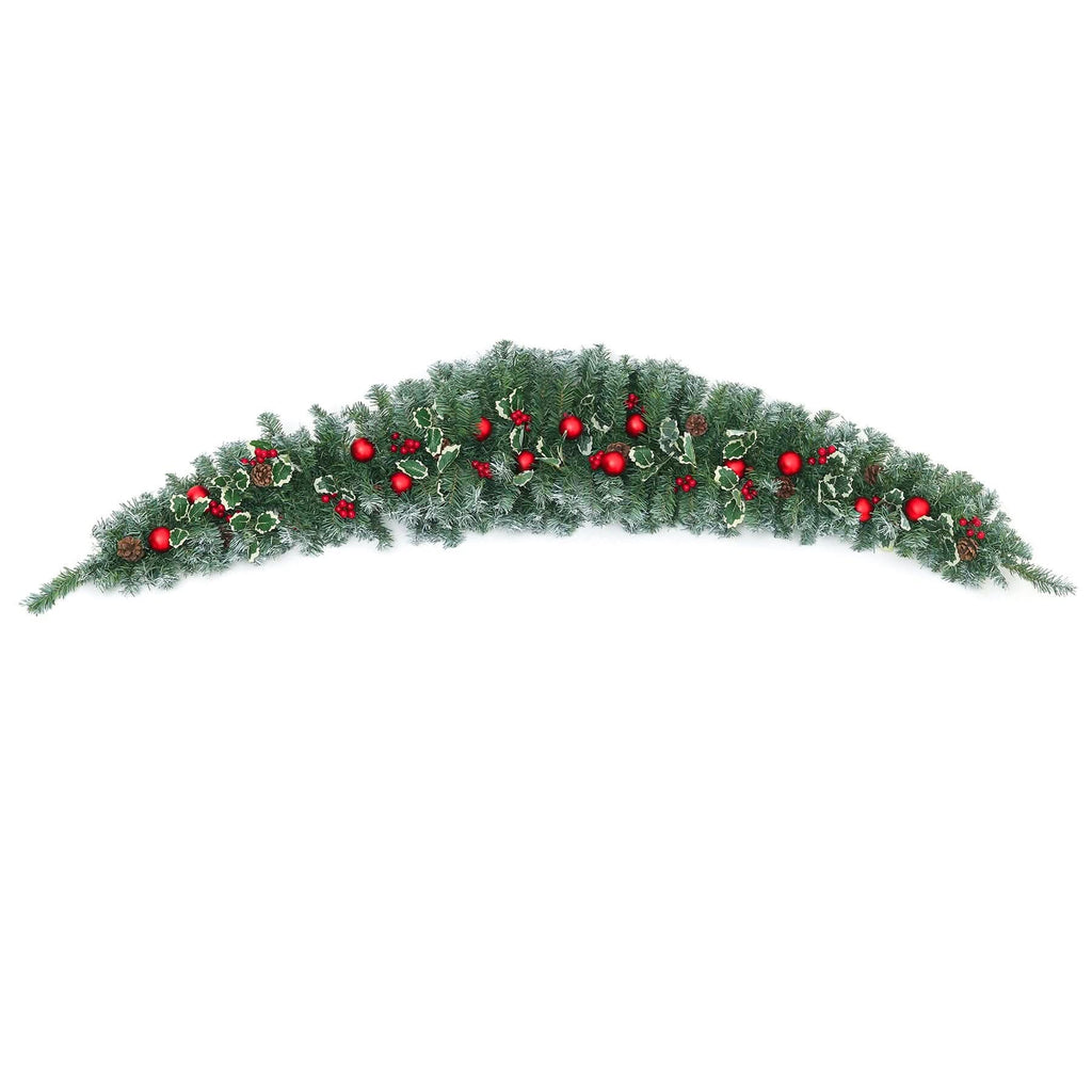 1.8m Christmas Rattan Horn Decoration