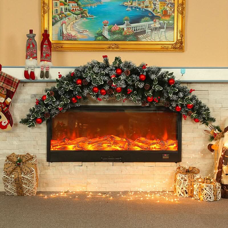 1.8m Christmas Rattan Horn Decoration