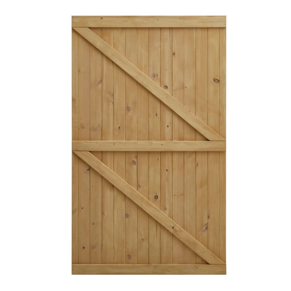 4ft/6ft H Pine Wood Garden Gate with Latch