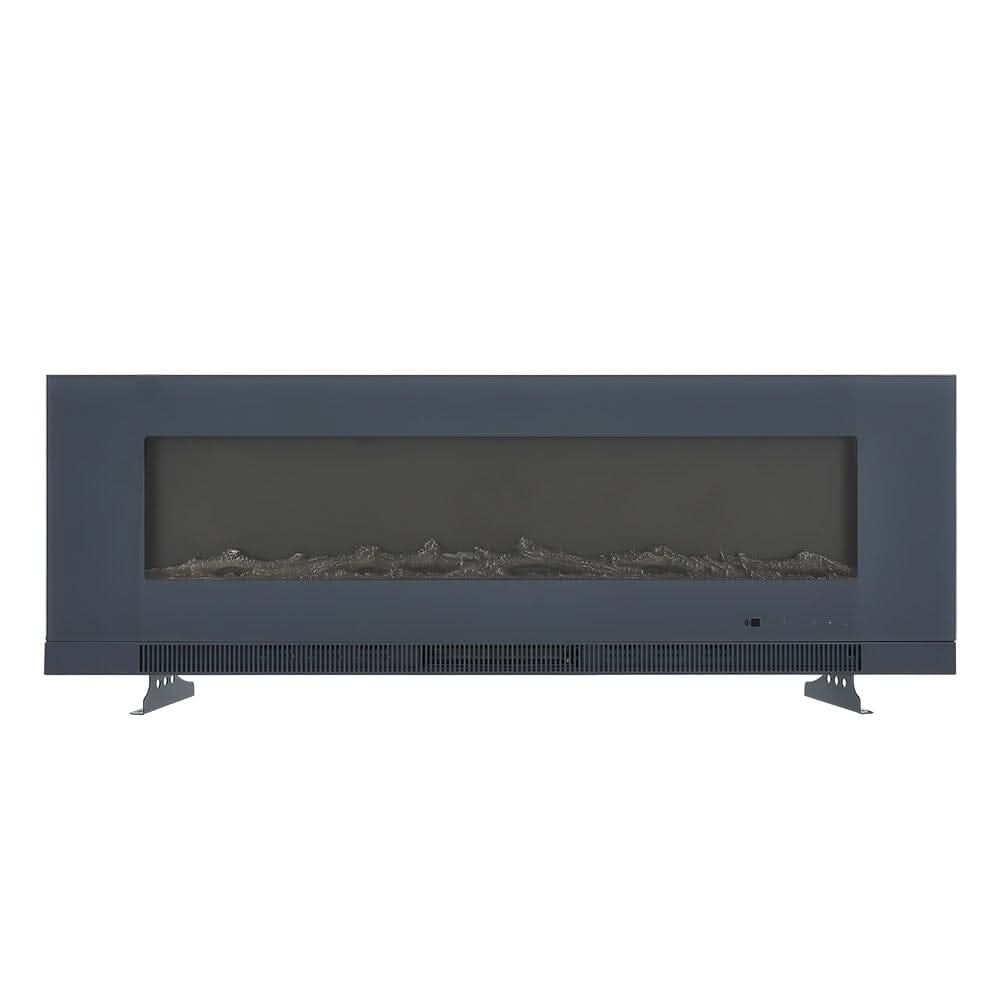 50/60 inch Electric Fireplace 5000 BTU Wall Mounted Fireplaces Heater