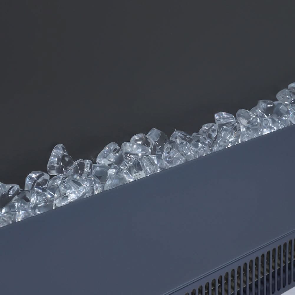 72 inch Wall Mounted Electric Fireplaces With Remote Control 9 Flame Colours Heater
