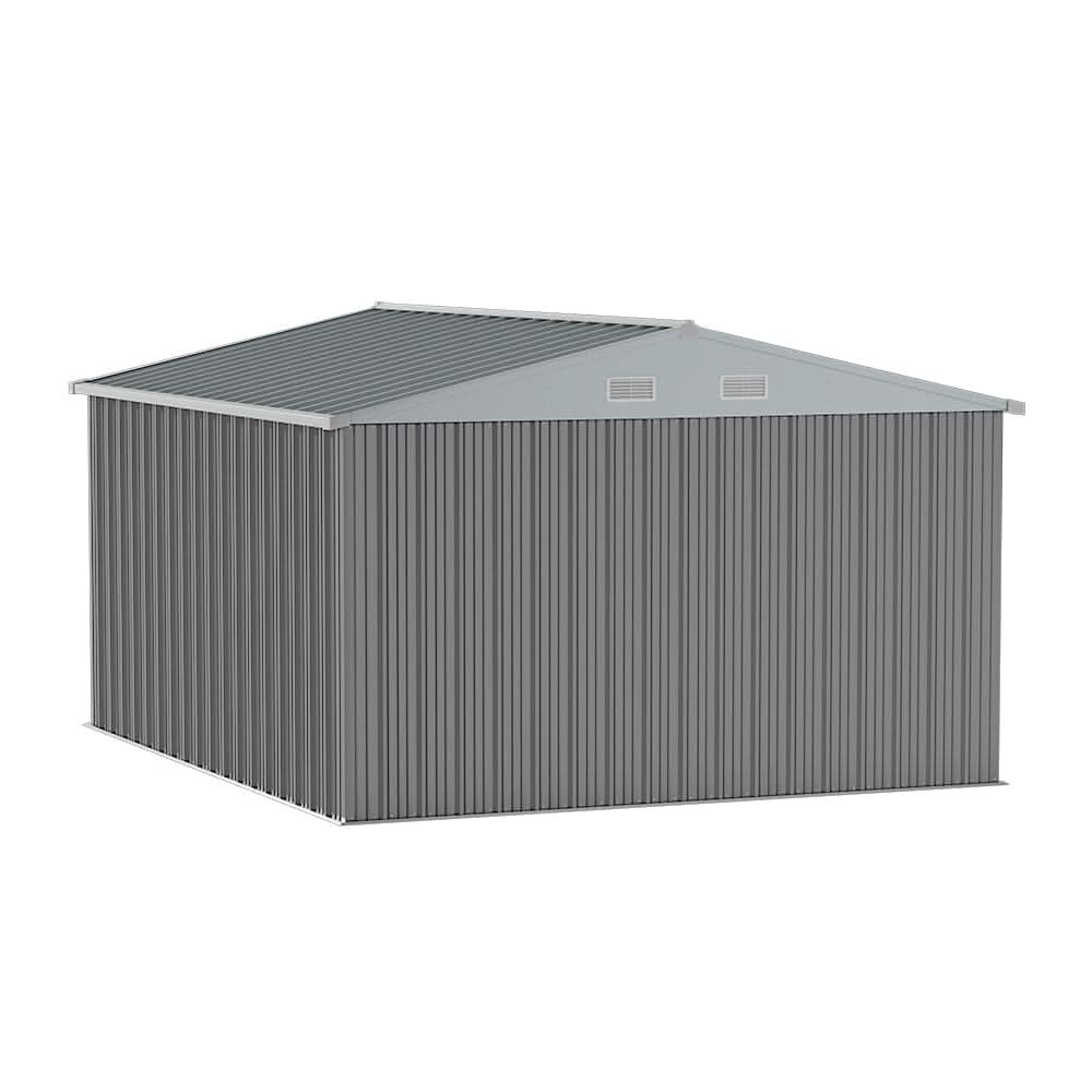 3×5 ft/ 4×6ft/ 6×8 ft/ 10×8ft/ 10×10ft/ 10×12ft Metal Outdoor Garden Storage Shed Motorcycle Sheds with Lockable