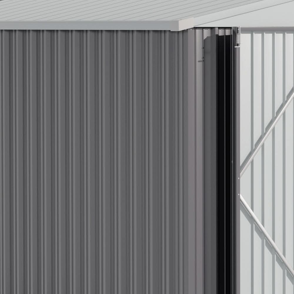 3×5 ft/ 4×6ft/ 6×8 ft/ 10×8ft/ 10×10ft/ 10×12ft Metal Outdoor Garden Storage Shed Motorcycle Sheds with Lockable