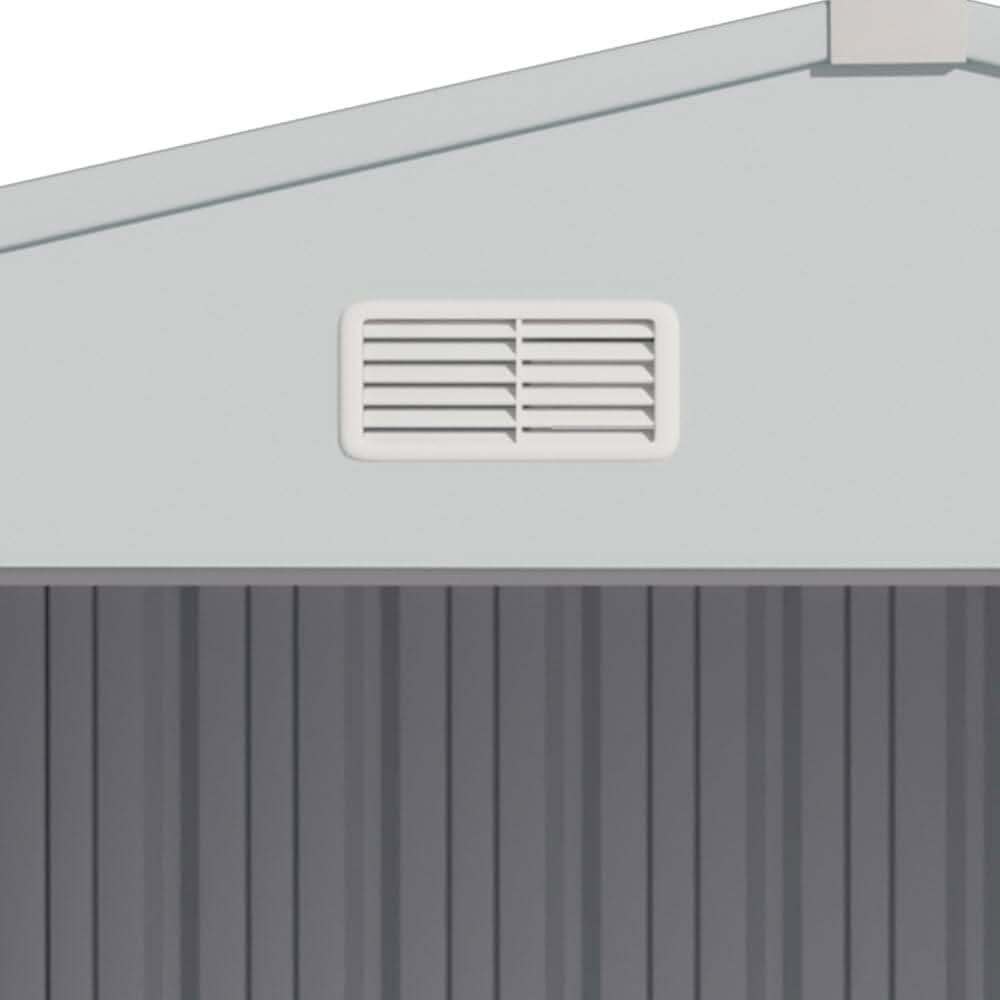 3×5 ft/ 4×6ft/ 6×8 ft/ 10×8ft/ 10×10ft/ 10×12ft Metal Outdoor Garden Storage Shed Motorcycle Sheds with Lockable