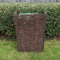 Trash Can Fence Wicker Privacy Fence