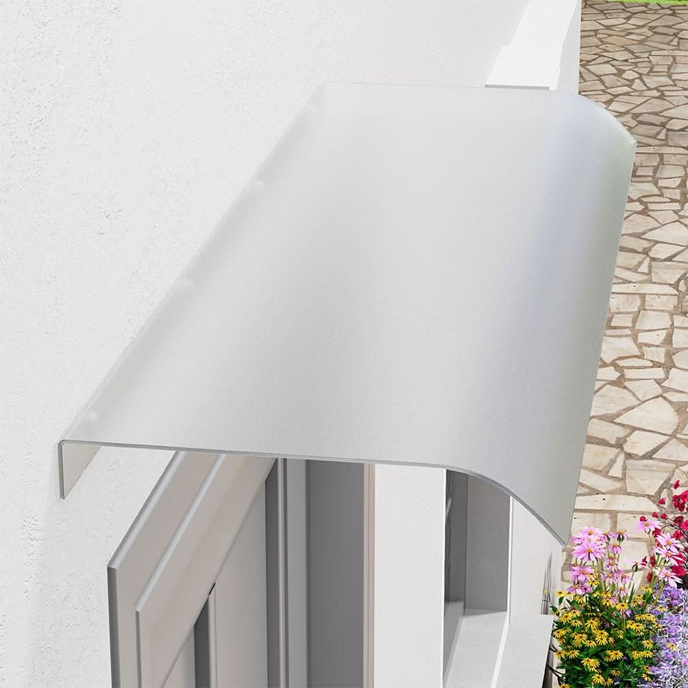 1M / 1.2M / 1.6M / 2M Frosted Awning Canopy for Window and Door