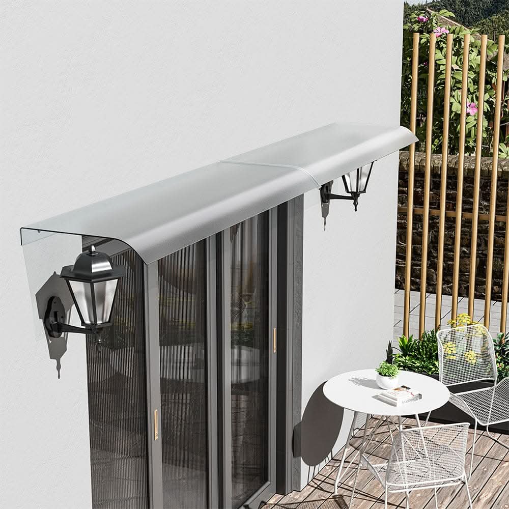 1M / 1.2M / 1.6M / 2M Frosted Awning Canopy for Window and Door