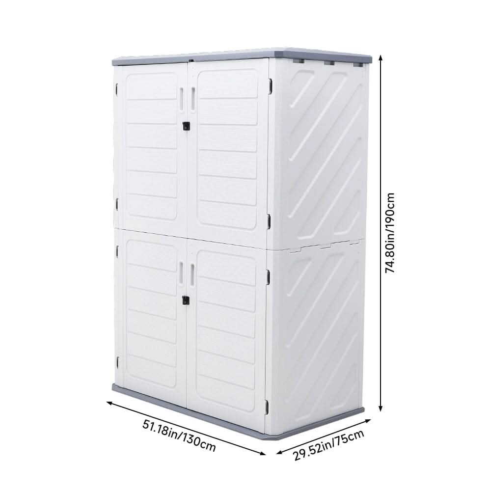 Outdoor Resin Storage Shed