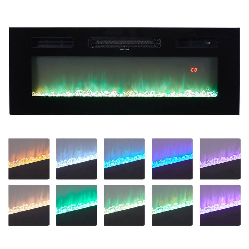 70 inch Elegant and Functional Electric Fireplace TV Stand with Modern Features