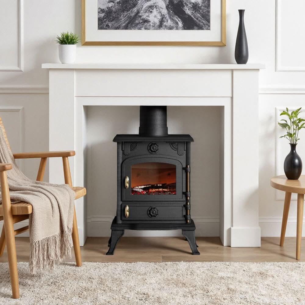 Cast Iron Fireplace | DEFRA Approved Wood Burner | UKCA Certified