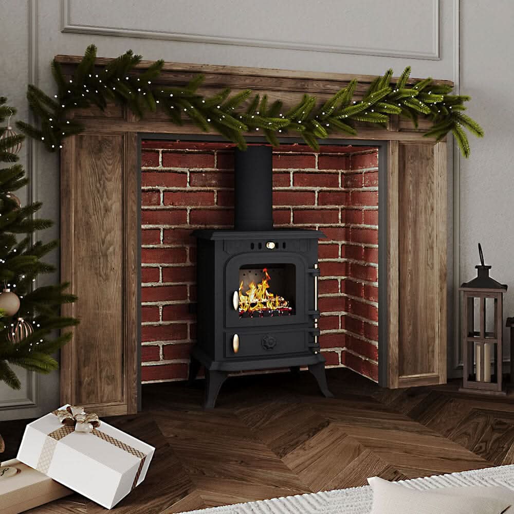 Cast Iron Fireplace | DEFRA Approved Wood Burner | UKCA Certified