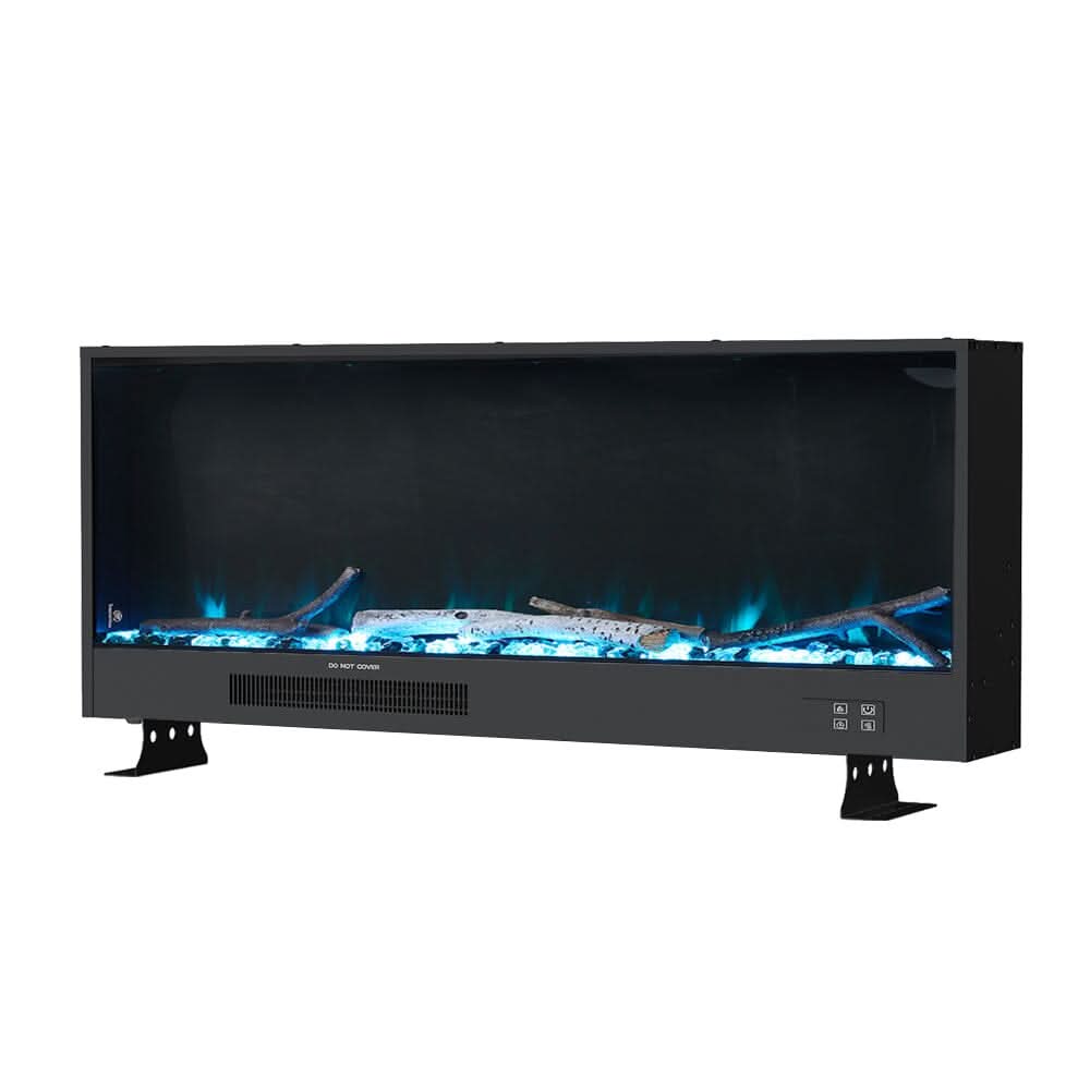 Smallbee 33/46/58inch WiFi Electric Fireplace with LED Display & Realistic Flame Effect