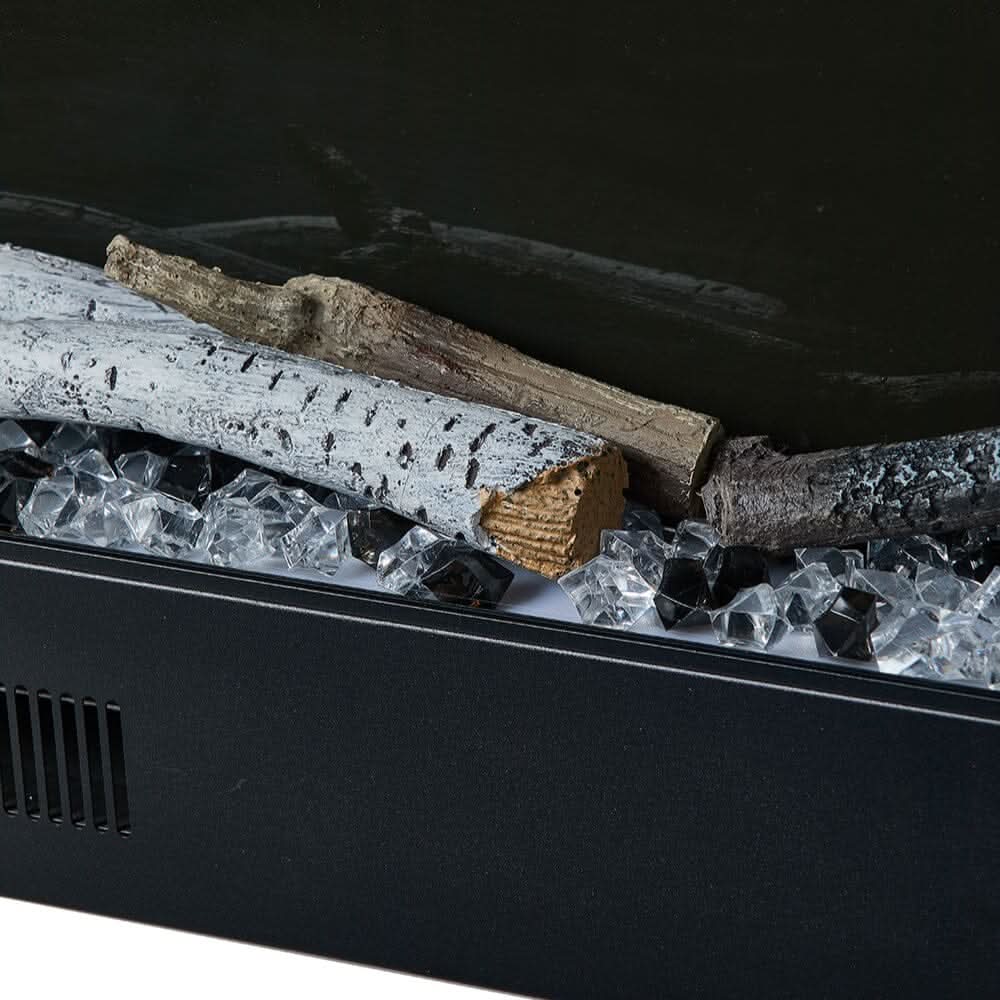 Smallbee 33/46/58inch WiFi Electric Fireplace with LED Display & Realistic Flame Effect