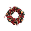 ‍Red Wreath 30cm with 3m Light String (100% off)