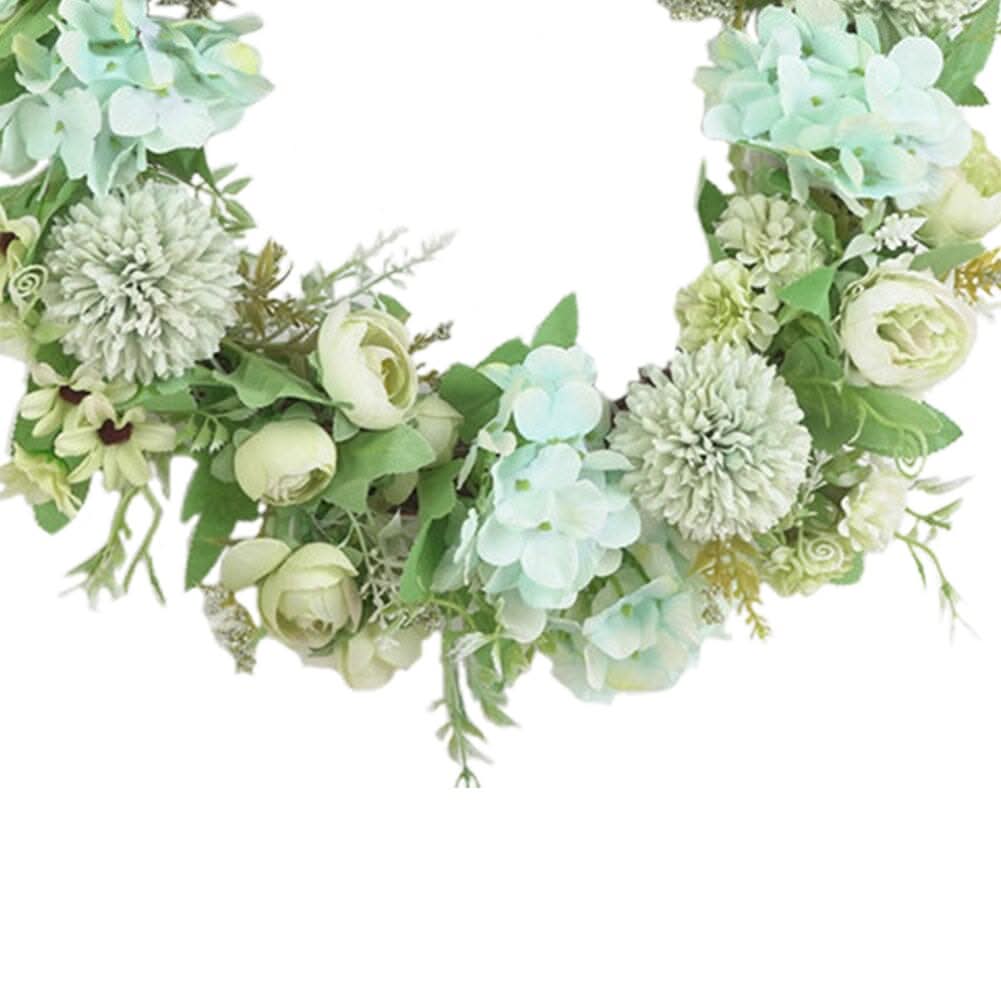 Spring Artificial Peony Wreath Mixed Flowers for Wedding Decor