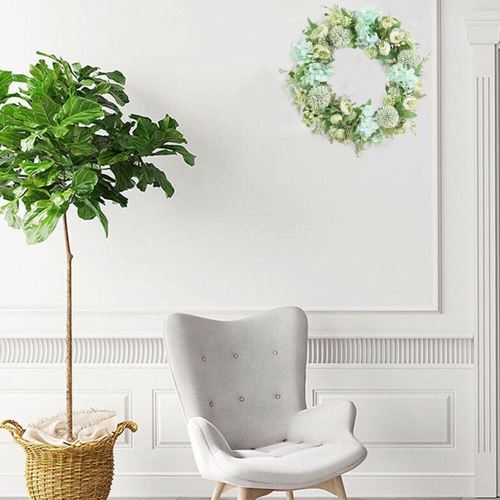 Spring Artificial Peony Wreath Mixed Flowers for Wedding Decor