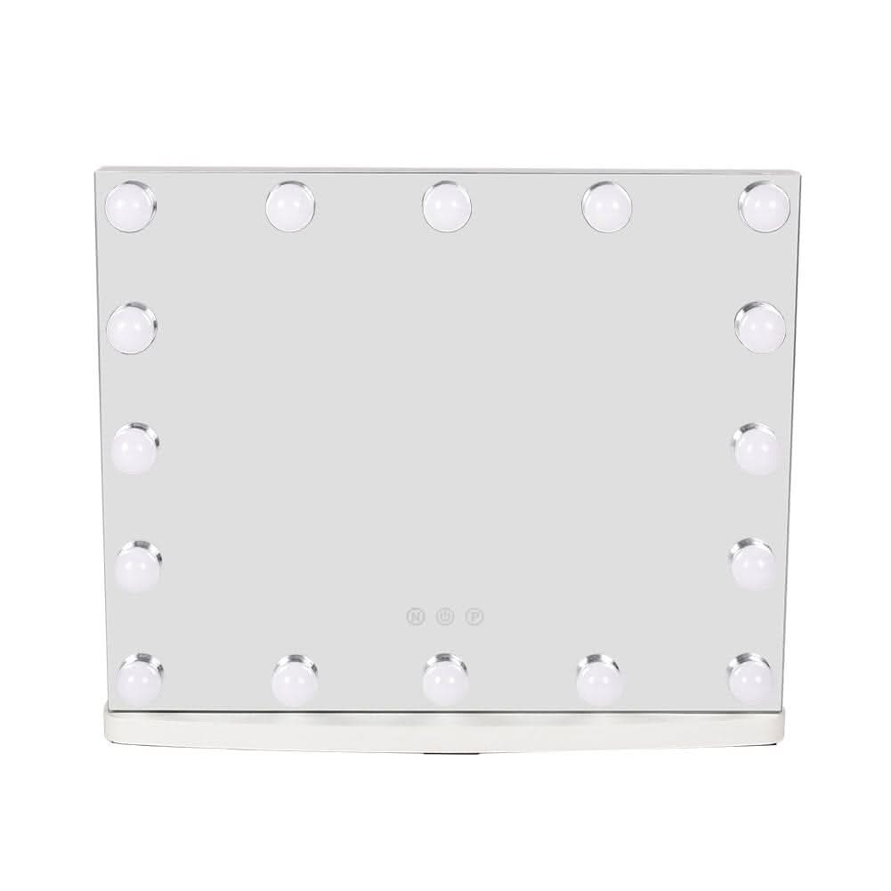 50cm W Rectangle Hollywood LED Lighted Cosmetic Mirror