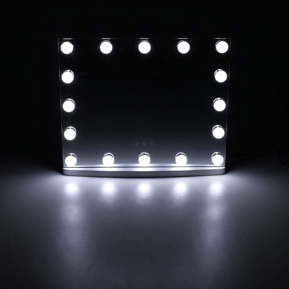 50cm W Rectangle Hollywood LED Lighted Cosmetic Mirror