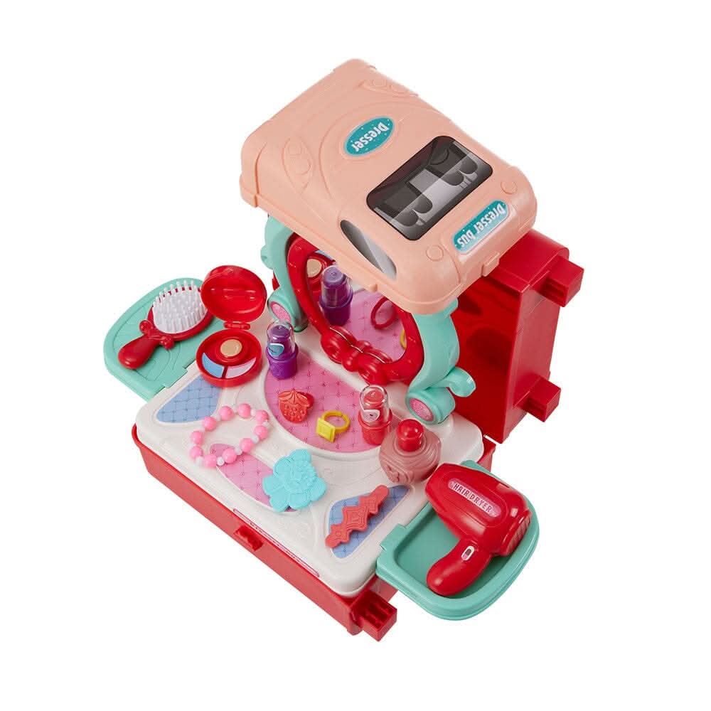 Joyful Bus Vanity Table for Kids