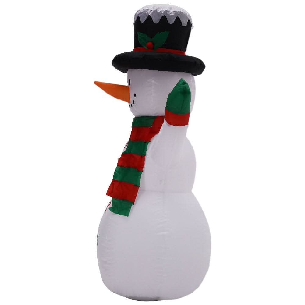 Inflatable Snowman 120cm Christmas Decoration