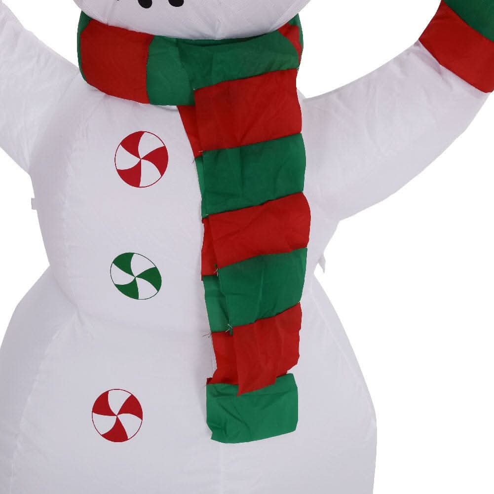 Inflatable Snowman 120cm Christmas Decoration