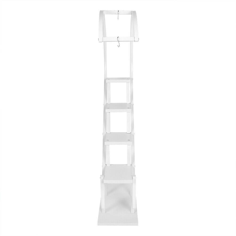 Creative Curved 4 Tier Plant Stand Bonsai Display Shelf