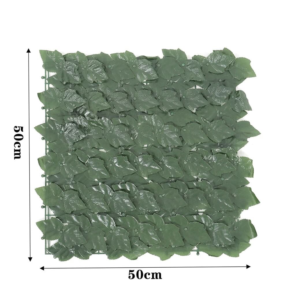 6PCS Artificial Grape Leaves Privacy Fence