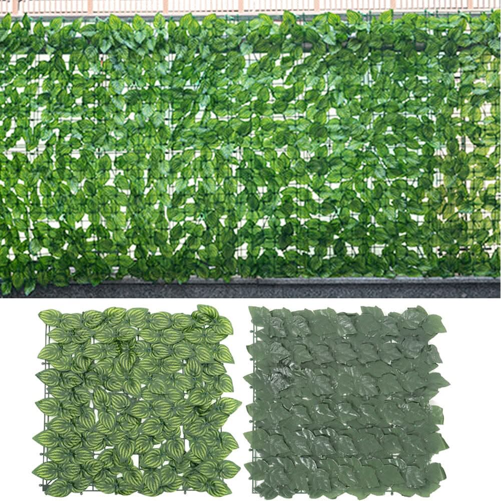 6PCS Artificial Grape Leaves Privacy Fence