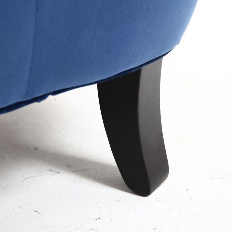 WineRed/Blue Velvet Wingback Chair Upholstered Armchair