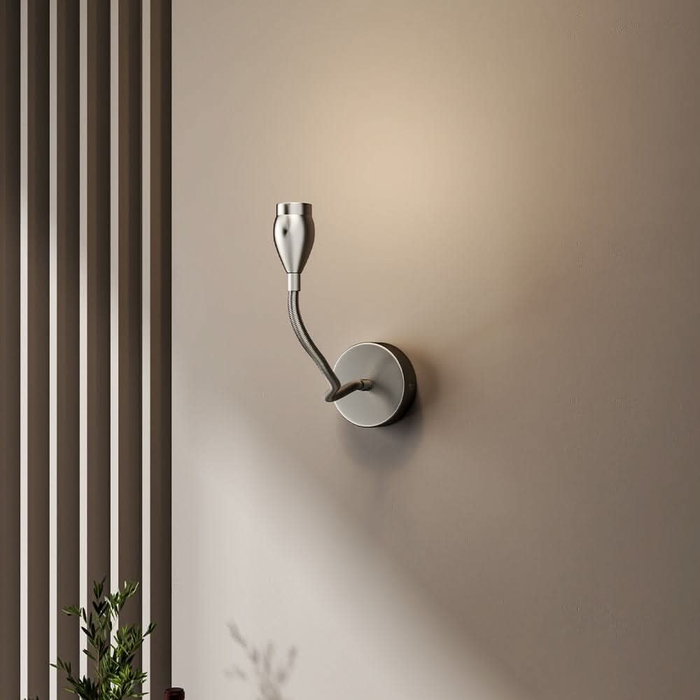 Contemporary Adjustable Gooseneck LED Wall Light