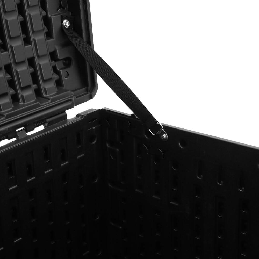 127cm W Rattan Garden Storage Outdoor Deck Box