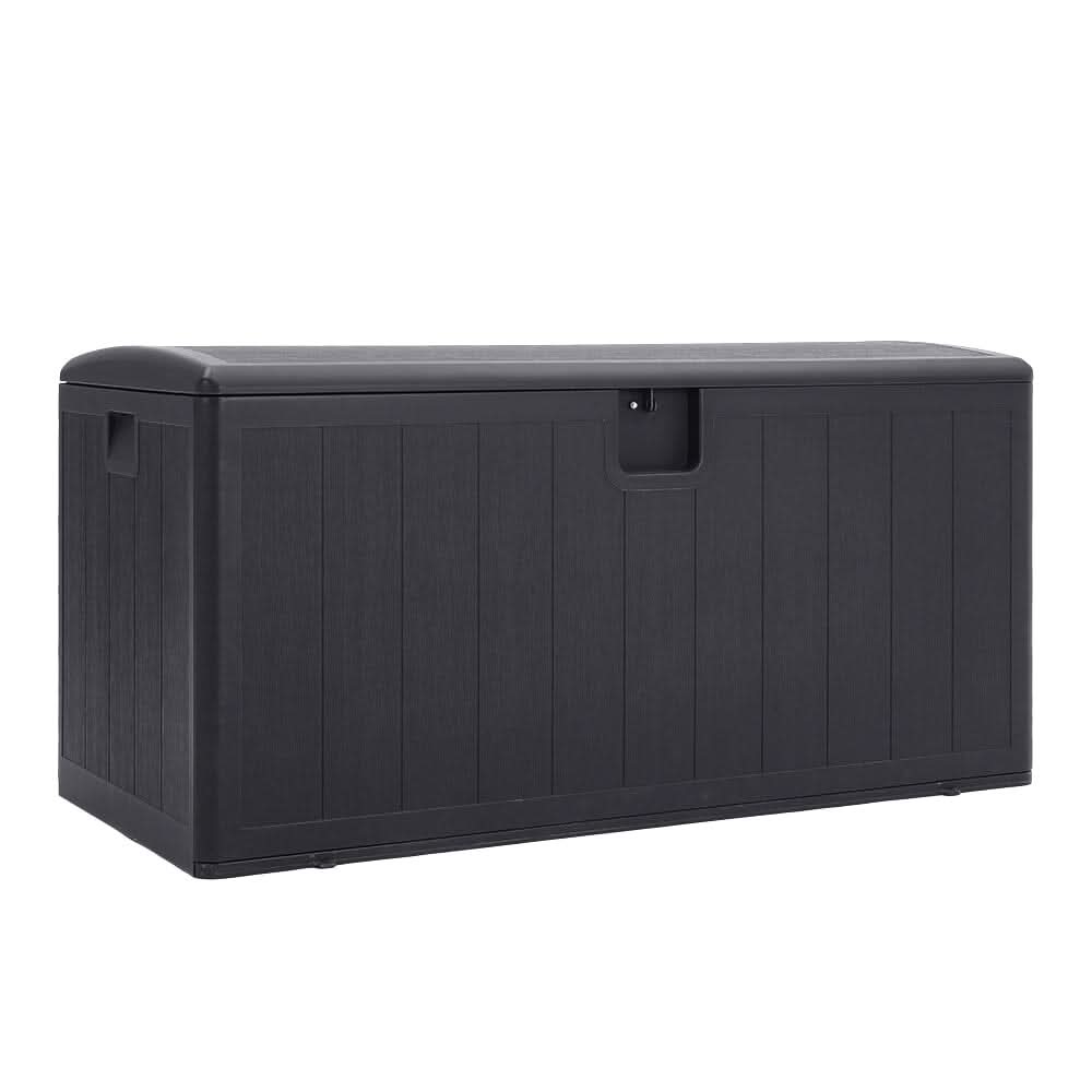 127cm W Rattan Garden Storage Outdoor Deck Box