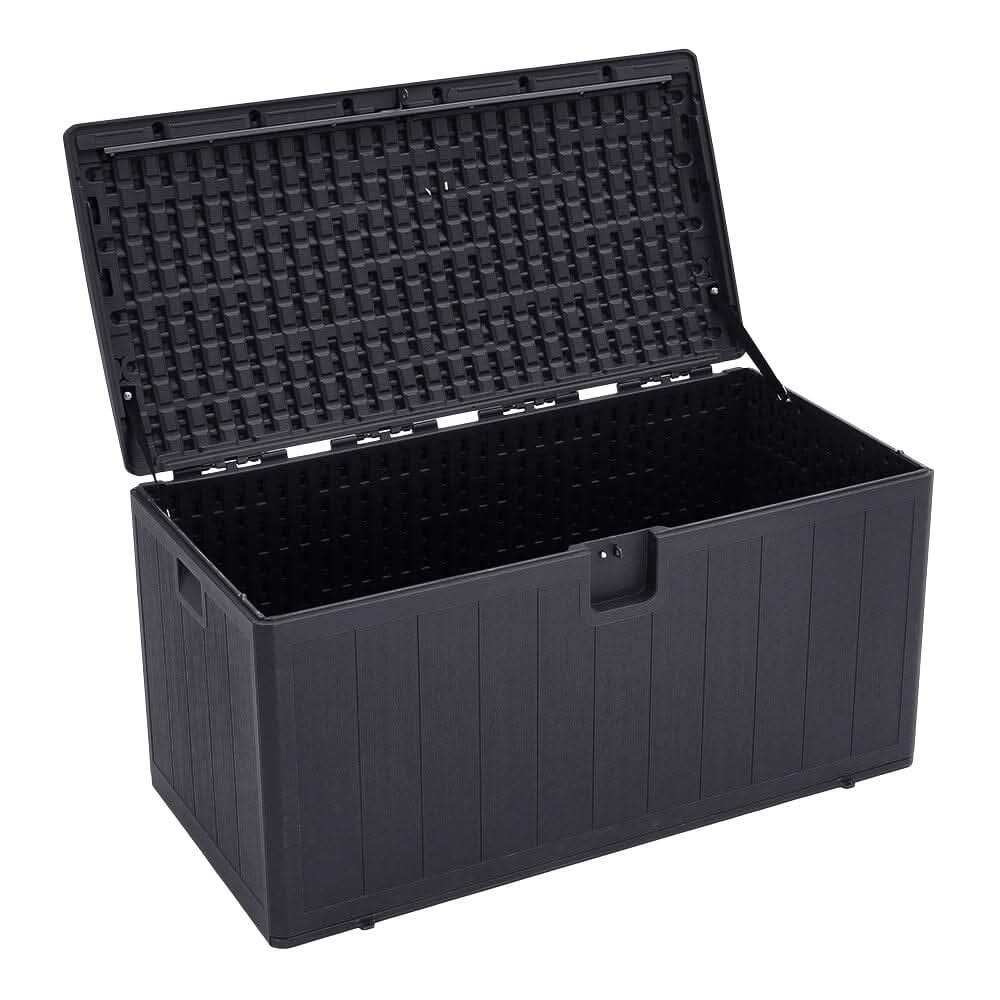 127cm W Rattan Garden Storage Outdoor Deck Box