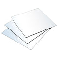 3pcs Acrylic Adhesive Wall Mirror Tiles