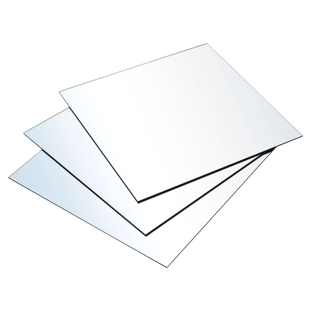 3pcs Acrylic Adhesive Wall Mirror Tiles