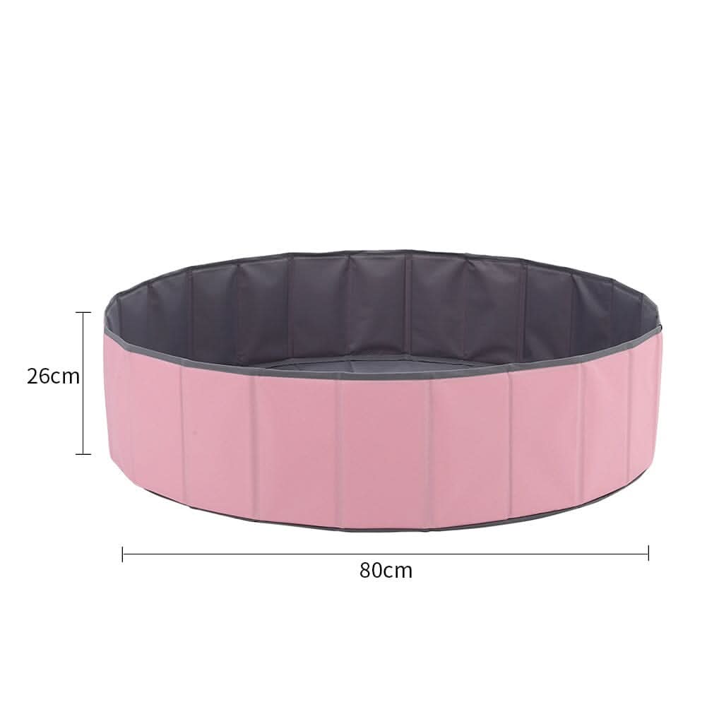 Joyful Playtime Pink Bubble Ball Pit for Kids