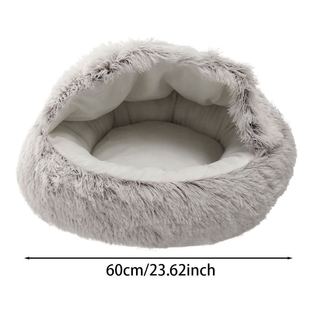 Soft Plush Pet Bed for Cats and Dogs
